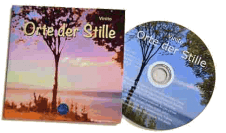 CDs mit Entspannungs- und Wellness-Musik von Vinito